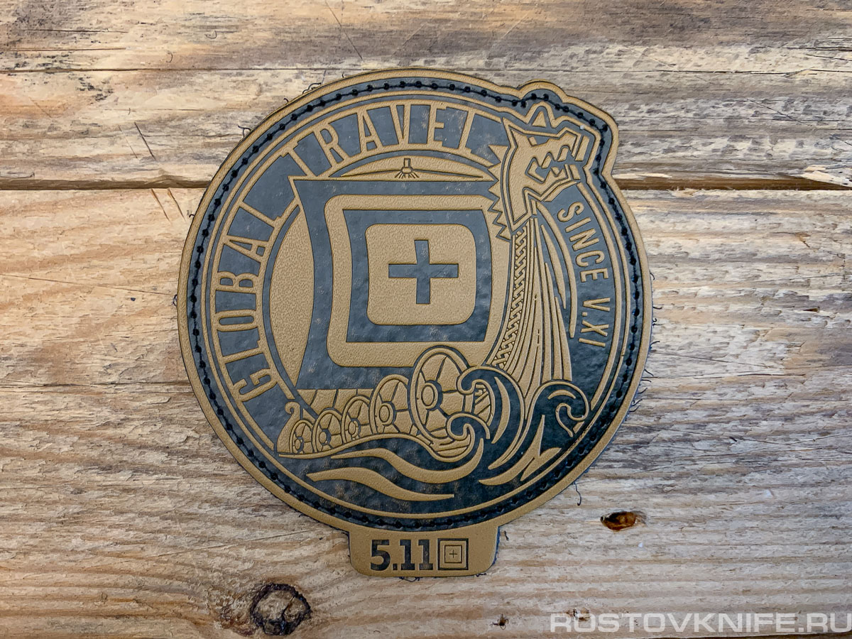 5.11 Global travel - патч ECO leather