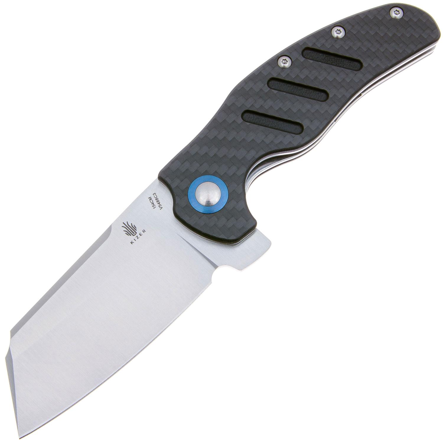 V5488C3 - Kizer Sheepdog C01C XL Carbon fiber, 154CM