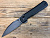 VK32NPMK1 - Vosteed Valyrie Black micarta, Nitro-V steel